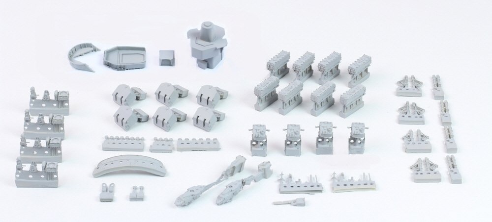 Pontos 35007F1 USS BB-61 Iowa 1984 Detail Up Set 1/350 – immagine 7