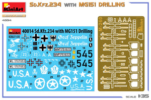 MiniArt 40014 Sd.Kfz.234 WITH MG151 DRILLING 1/35 – Bild 2