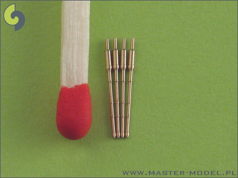 Master SM-700-018 Russia/USSR 130 mm/70 (5.1in) AK-130 barrles (4pcs) - Sovremenny, Slava and Kirov Classes – immagine 4