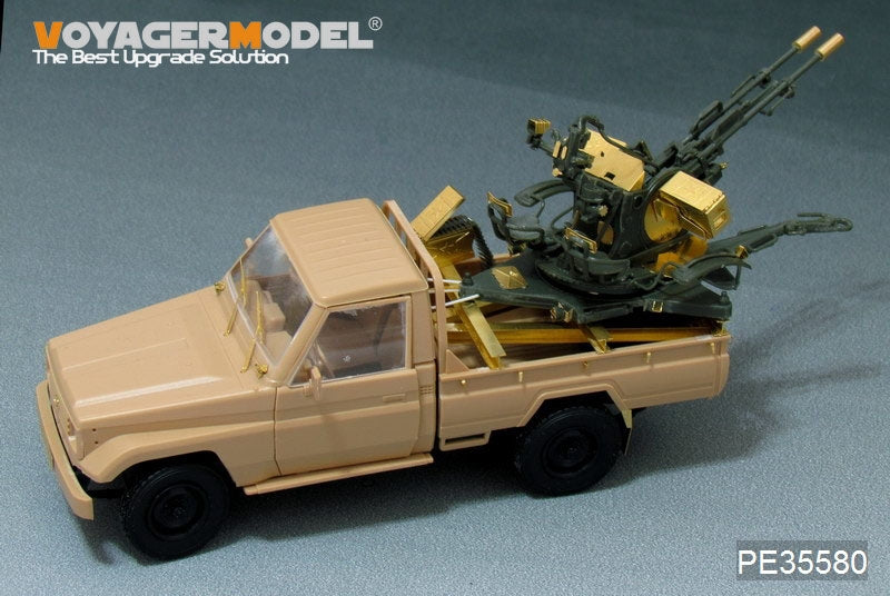 Voyager Model PE35580 Modern Pick UP w/ZU-23-2 FOR MENG VS-004 1/35 – zdjęcie 4