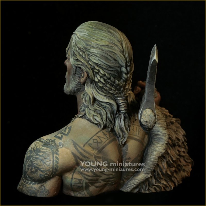 Young Miniatures YH1867 The Birka Viking Warrior 1/10 – Bild 6