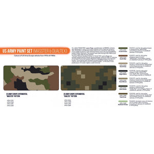 Kit de peinture Hataka HTK-CS99 US Army (MASSTER &amp;amp; DUALTEX) (8 x 17 ml) – image 3