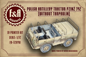 F&amp;amp;A Miniatures FA-72014A Tracteur Pzinż 342 sans bâche 1/72