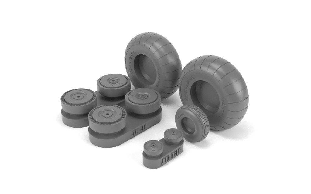 Armory Models AW48203 Junkers Ju 188 wheels w/ weighted tires 1/48 – Bild 2