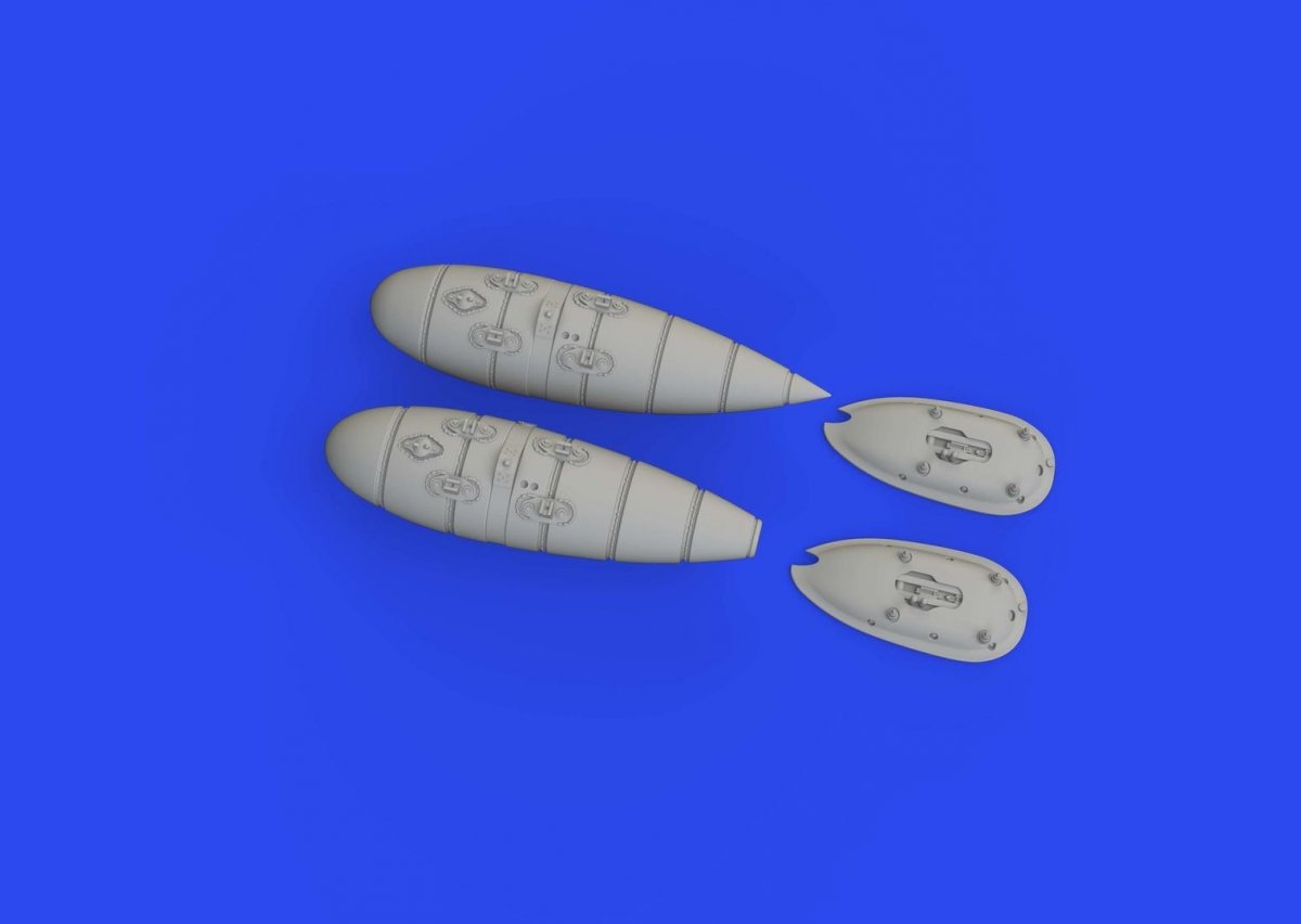 Eduard 672321 Bf 109F/ G external fuel tanks EDUARD 1/72 – image 3