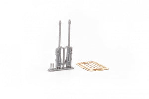 Eduard 648847 A6M2-N Rufe cannon barrels &amp;amp; cockpit guns PRINT EDUARD 1/48 – zdjęcie 4