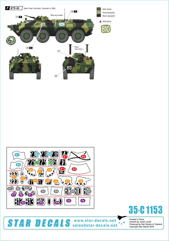 Star Decals 35-C1153 Naval Infantry 5 1/35 – zdjęcie 2