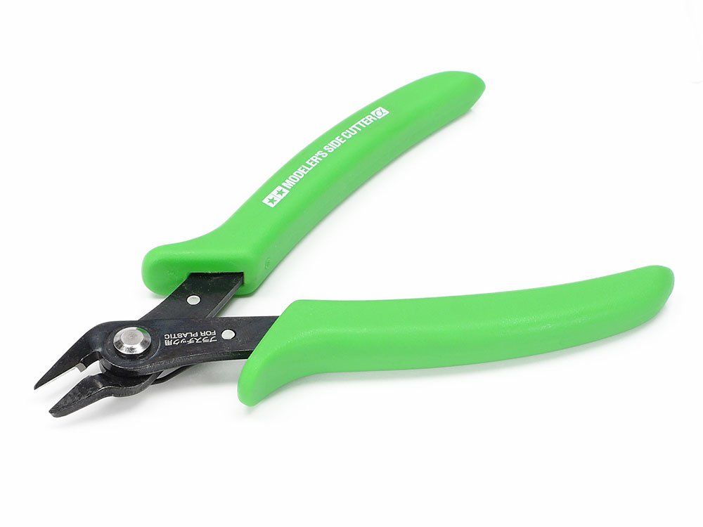 Tamiya 69940 Modeler&amp;#39;s Side Cutter alpha (Fluorescent Green)