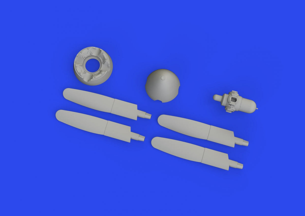 Eduard 672361 P-51D Hamilton Standard propeller PRINT EDUARD 1/72 – zdjęcie 2