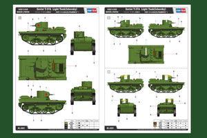 Hobby Boss 83821 Soviet T-37A Light Tank (Izhorsky) 1/35 – Bild 2