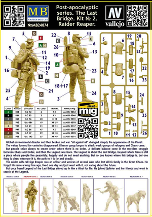 Master Box 24074 Raider Reaper Le Dernier Pont 1/24 – image 3