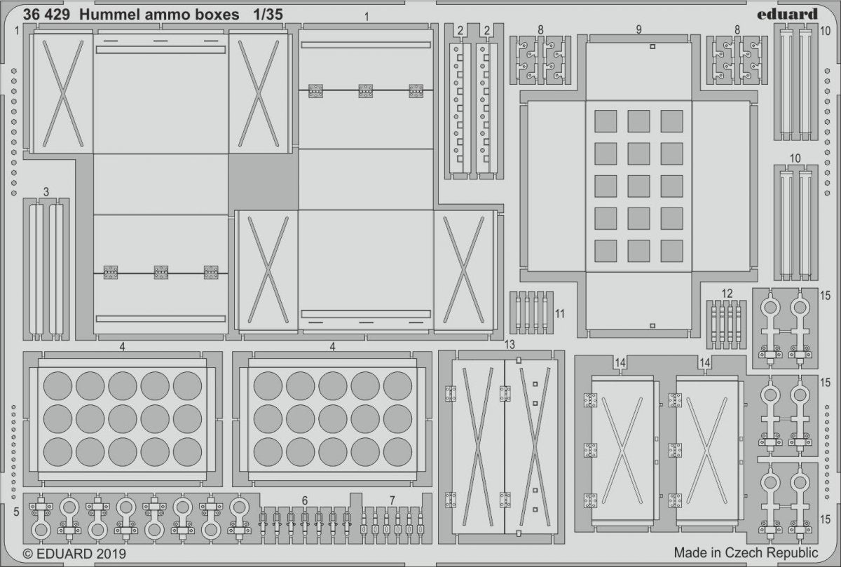 Eduard BIG3597 Hummel 1/35 TAMIYA – image 2