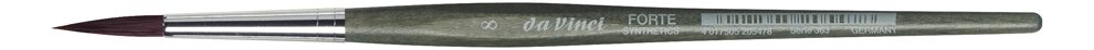 da Vinci 363-5/0 Pędzel FORTE Synthetics okrągły rozmiar 5/0