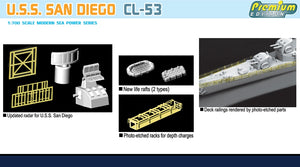 Dragon 7052 USS San Diego CL-53 1/700 – Bild 3