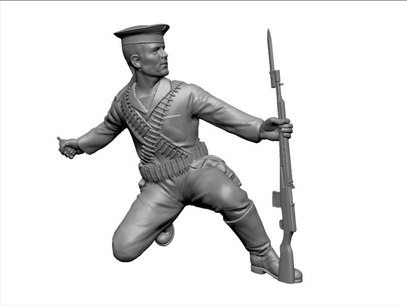 Zvezda 6146 Infanterie navale soviétique (Art de la tactique) 1/72  – image 6