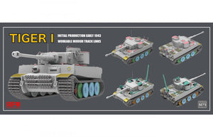 Rye Field Model 5075 Tiger I Initial Production Early 1943 1/35 – zdjęcie 3