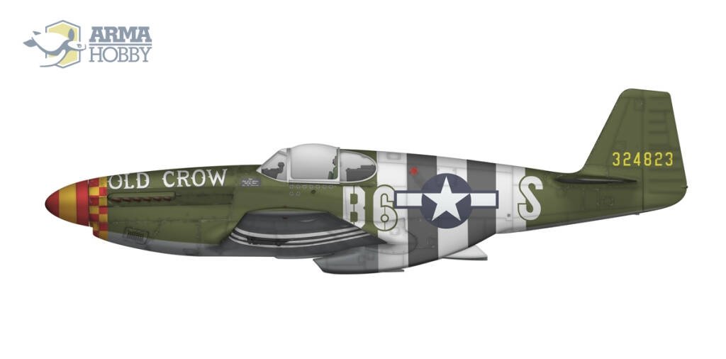 Arma Hobby 70041 P-51B Mustang 1/72 – imagen 7