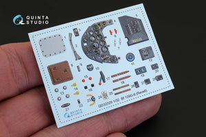 Quinta Studio QD32029 Bf 109G-6 3D-Printed &amp;amp; coloured Interior on decal paper (for Revell kit) 1/32 – immagine 5