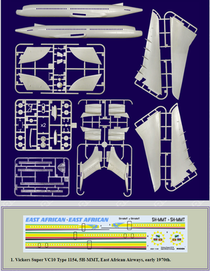 Roden 329 Vickers VC-10 Super type 1154 1/144 – image 2