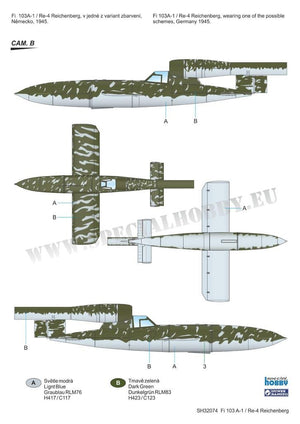 Special Hobby 32074 Fieseler Fi 103R / V-1 Reichenberg 1/32 – Bild 6