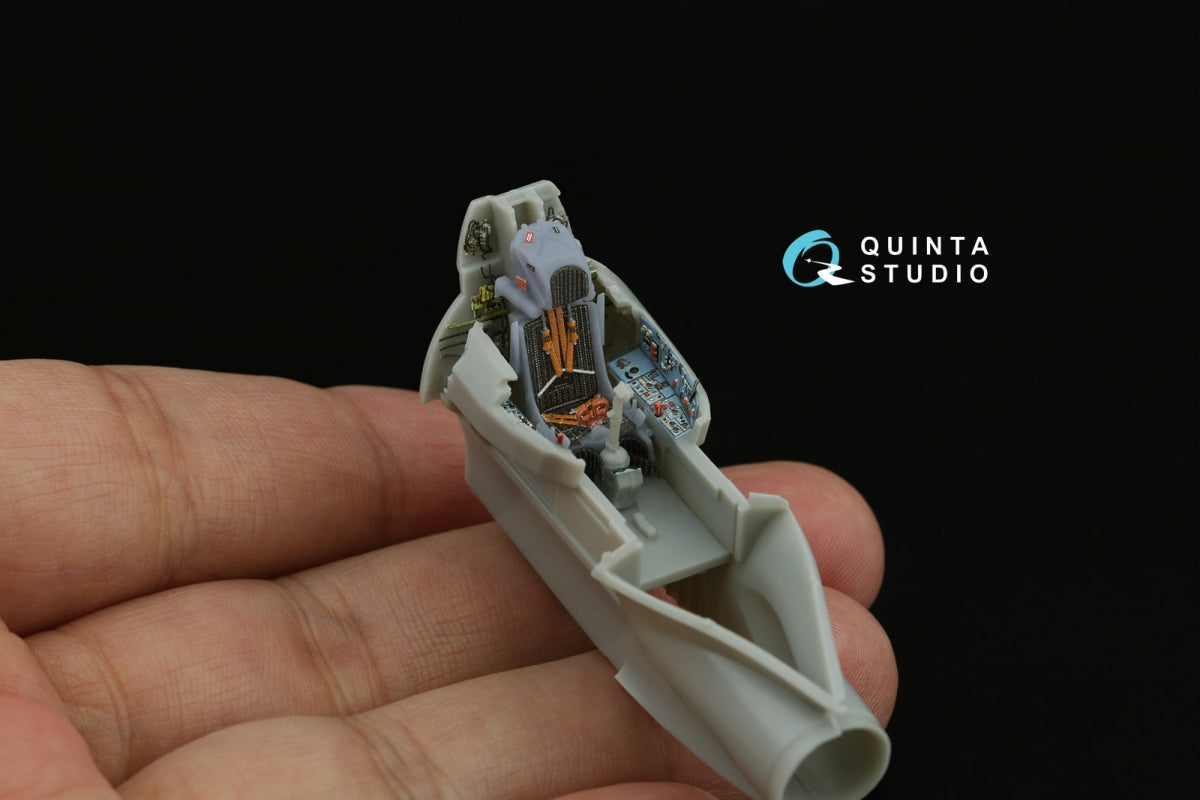 Quinta Studio QD+72168 Su-17M3 3D-Printed coloured Interior on decal paper (Modelsvit) (with 3D-printed resin part) 1/72 – Bild 10