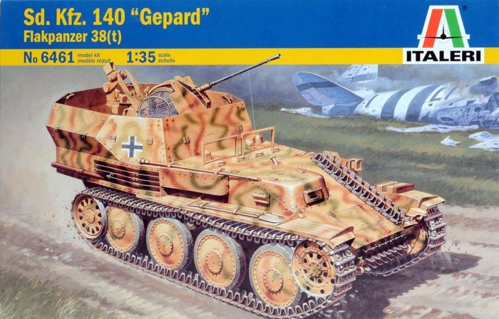 Italeri 6461 SD.KFZ.140 FLAKPZ.GEPARD 1/35