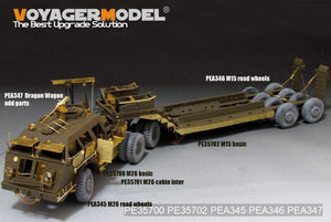 Voyager Model PEA347 WWII US M26 Recover Vehicle additional parts (For TAMIYA 35230/35244) 1/35 – immagine 2