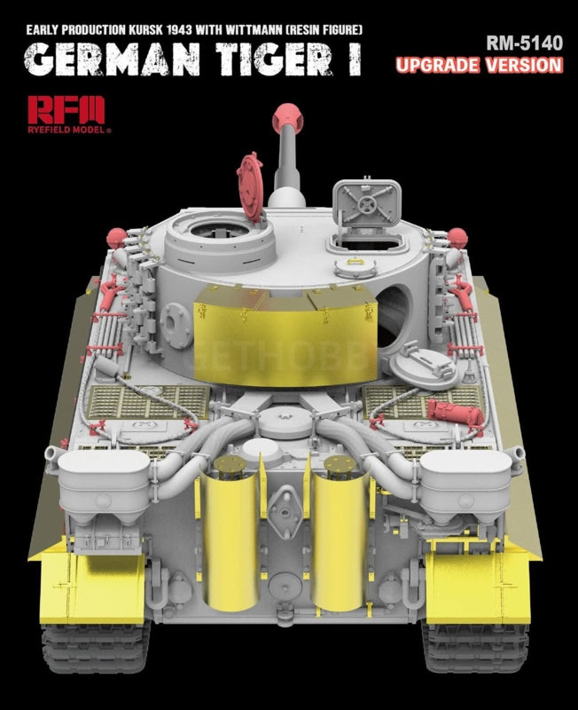 Rye Field Model 5140 Tiger I Early Production Wittmann Kursk 1943 Upgrade Version 1/35 – Bild 3