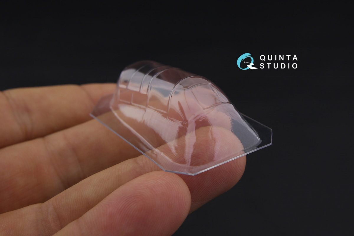 Quinta Studio QC48080 Yak-4 vacuformed clear canopy (for Mars Models kit) 1/48 – immagine 3
