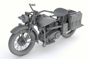 Thunder Model 35003 US Military Motorcycle Indian 741B 1/35 – Bild 6