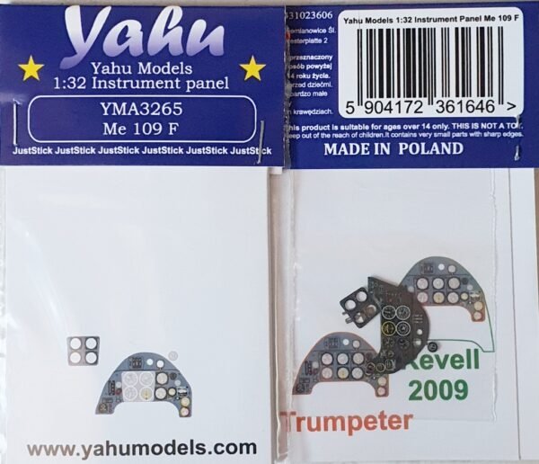 Yahu YMA3265 Me 109 F Trompettiste / Revell 1/32