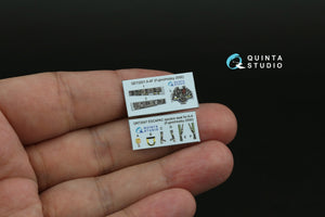 Quinta Studio QD72201 A-4F 3D-Printed &amp;amp; colored Interior on decal paper (Fujimi/Hobby 2000) 1/72 – image 2