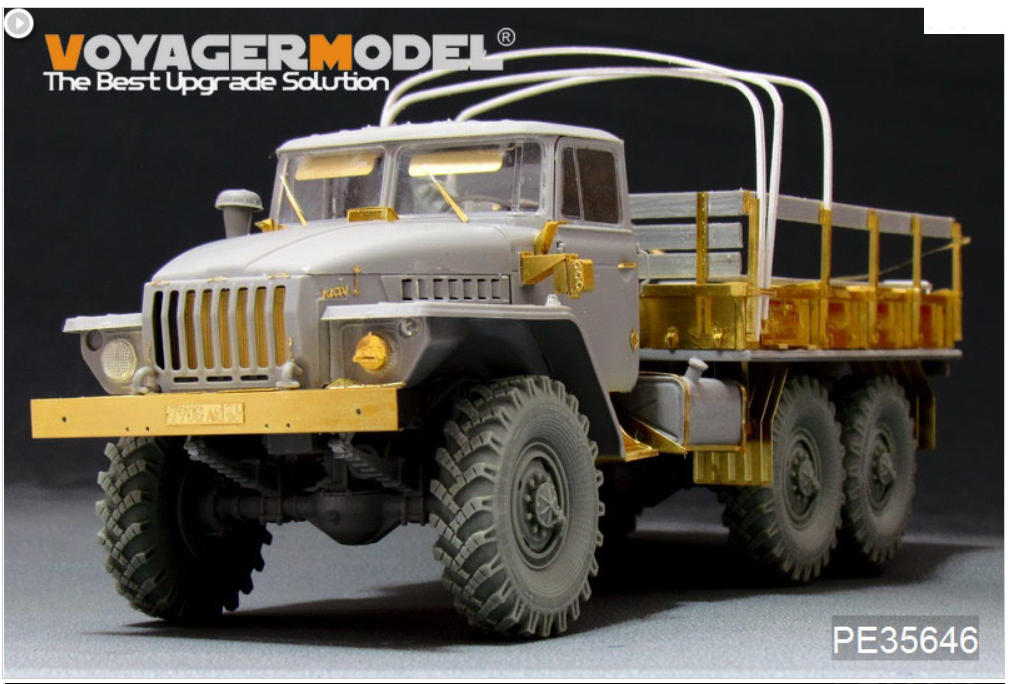 Voyager Model PE35646 Modern Russian URAL-4320 (For TRUMPETER 01012) 1/35 – Bild 2