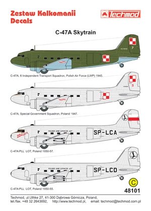 Techmod 48101 - C-47A Skytrain 1/48 – image 2
