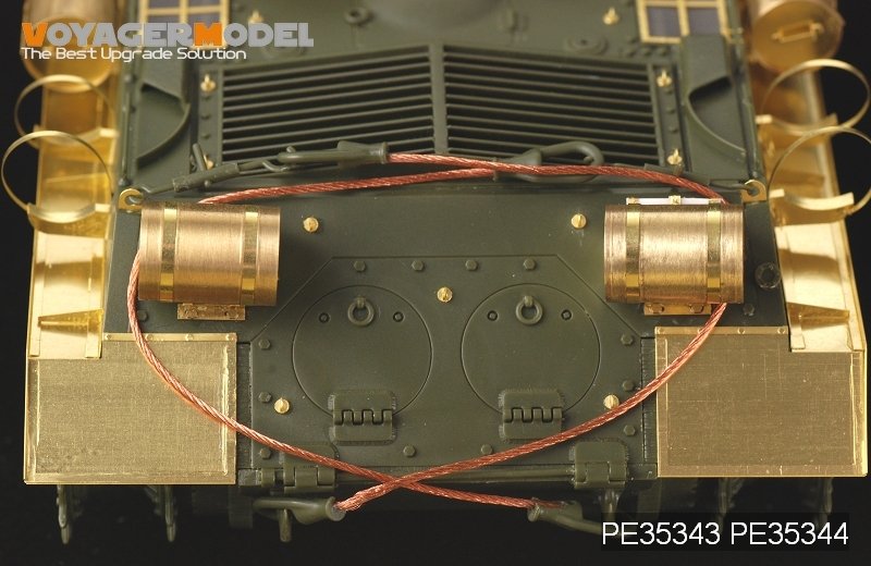 Voyager Model PE35343 WWII Russian JSU-152 Basic for TAMIYA 35303/DML 6803 1/35 – immagine 8
