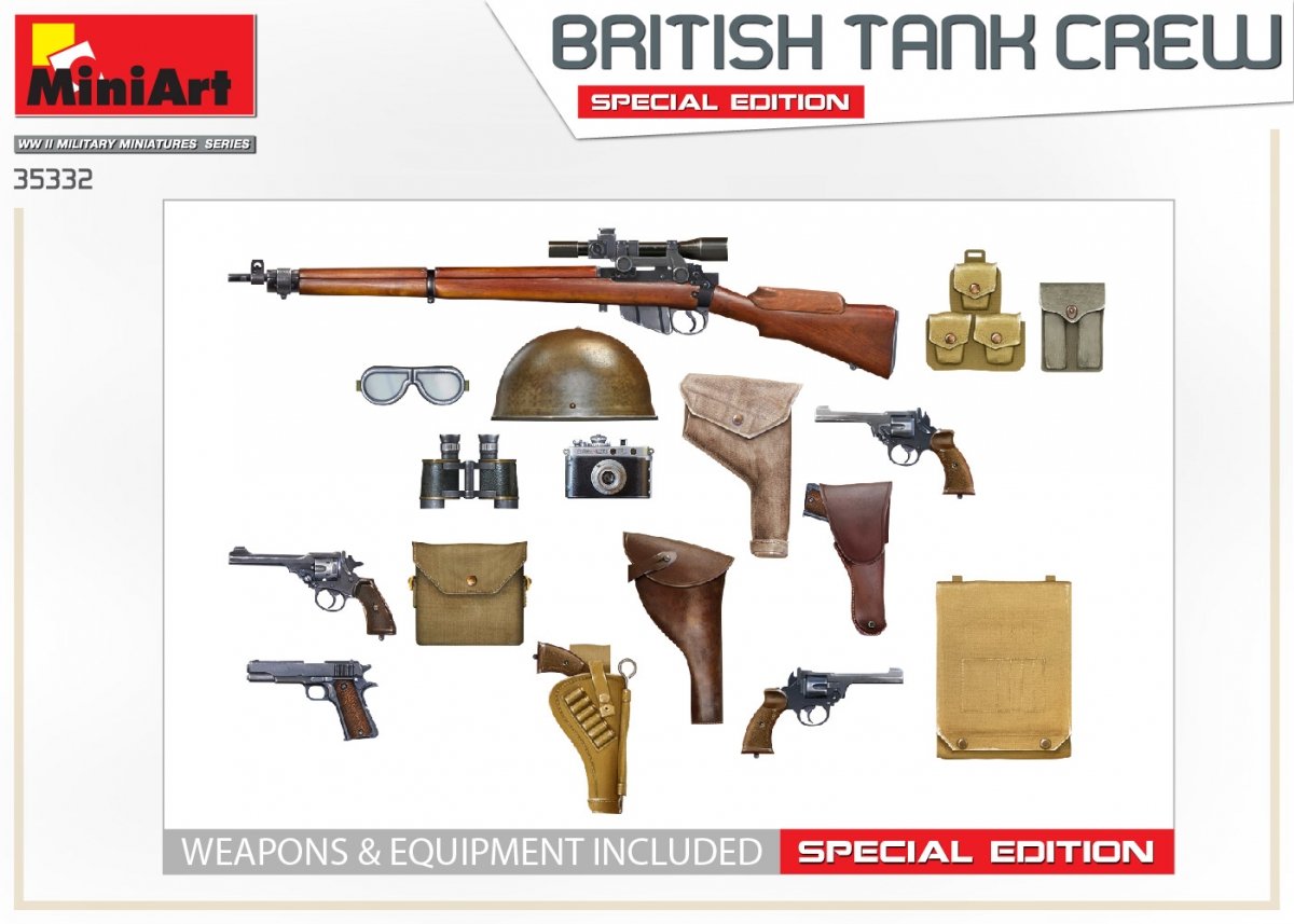 Miniart 35332 BRITISH TANK CREW. SPECIAL EDITION 1/35 – Bild 5