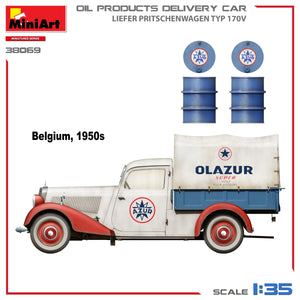 MiniArt 38069 OIL PRODUCTS DELIVERY CAR, LIEFER PRITSCHENWAGEN TYP 170V 1/35 – immagine 5