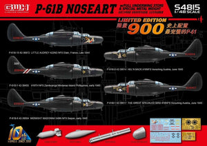 Great Wall Hobby S4815 P-61B Noseart &amp;amp; Weapons 1/48 – zdjęcie 2