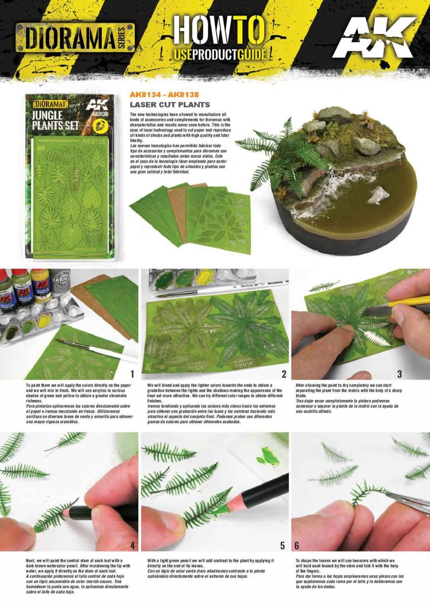 AK Interactive AK8135 DRY FERN 1/32 AND 1/35 – Bild 4