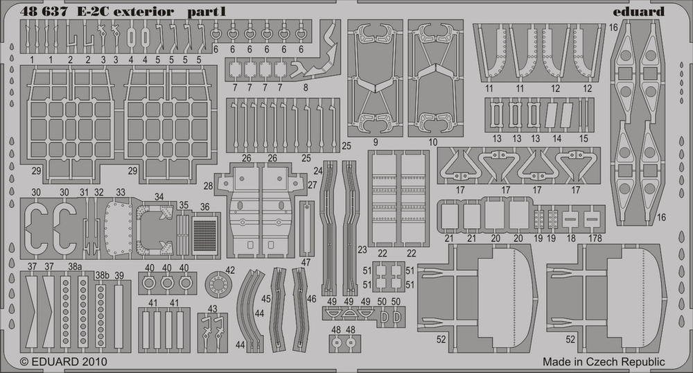 Eduard 48637 E-2C exterior KINETIC 1/48 – immagine 2