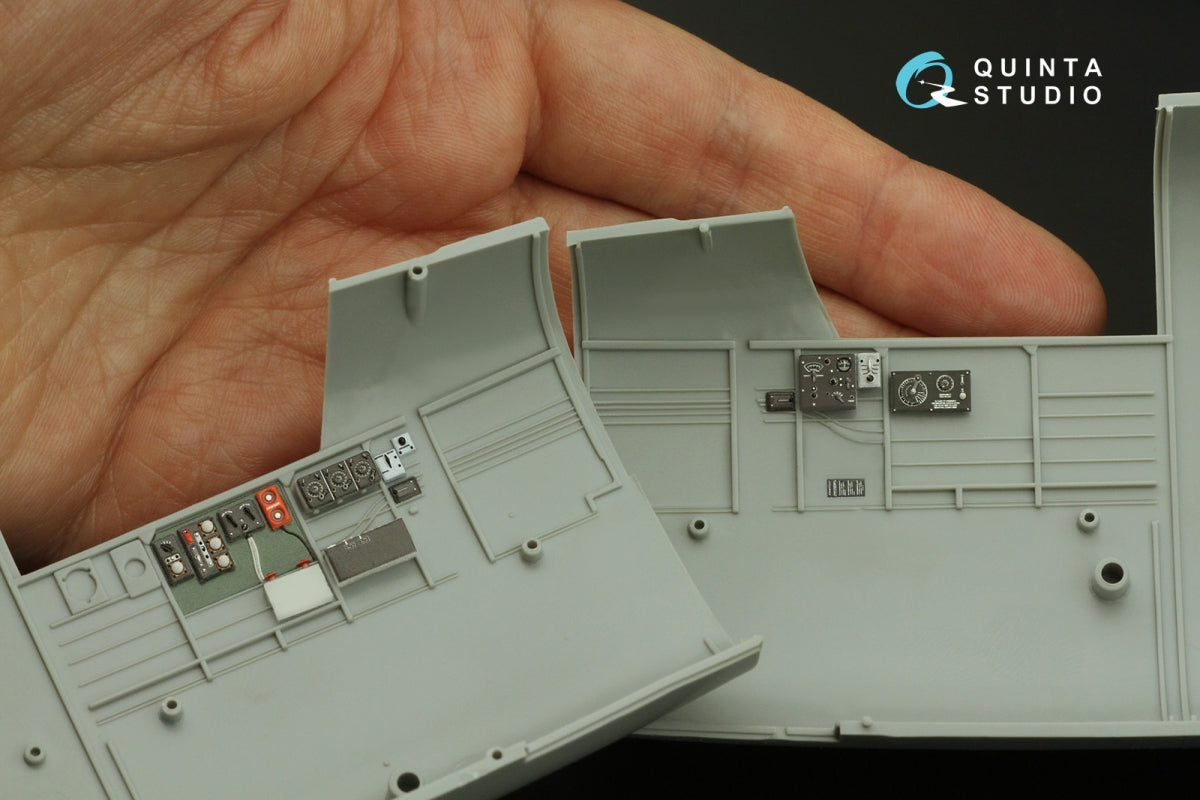 Quinta Studio QD32204 B-25J Mitchell Gun nose 3D-Printed &amp;amp; coloured Interior on decal paper (HK models) 1/32 – Bild 9