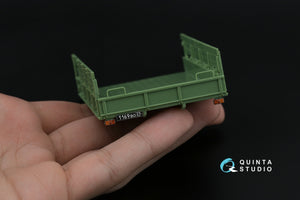 Quinta Studio QD+48568 URAL 4320 Intérieur imprimé en 3D et coloré sur papier décalcomanie (modèle KittyHawk/Zimi) (avec pièces en résine imprimées en 3D) 1/48 – image 12
