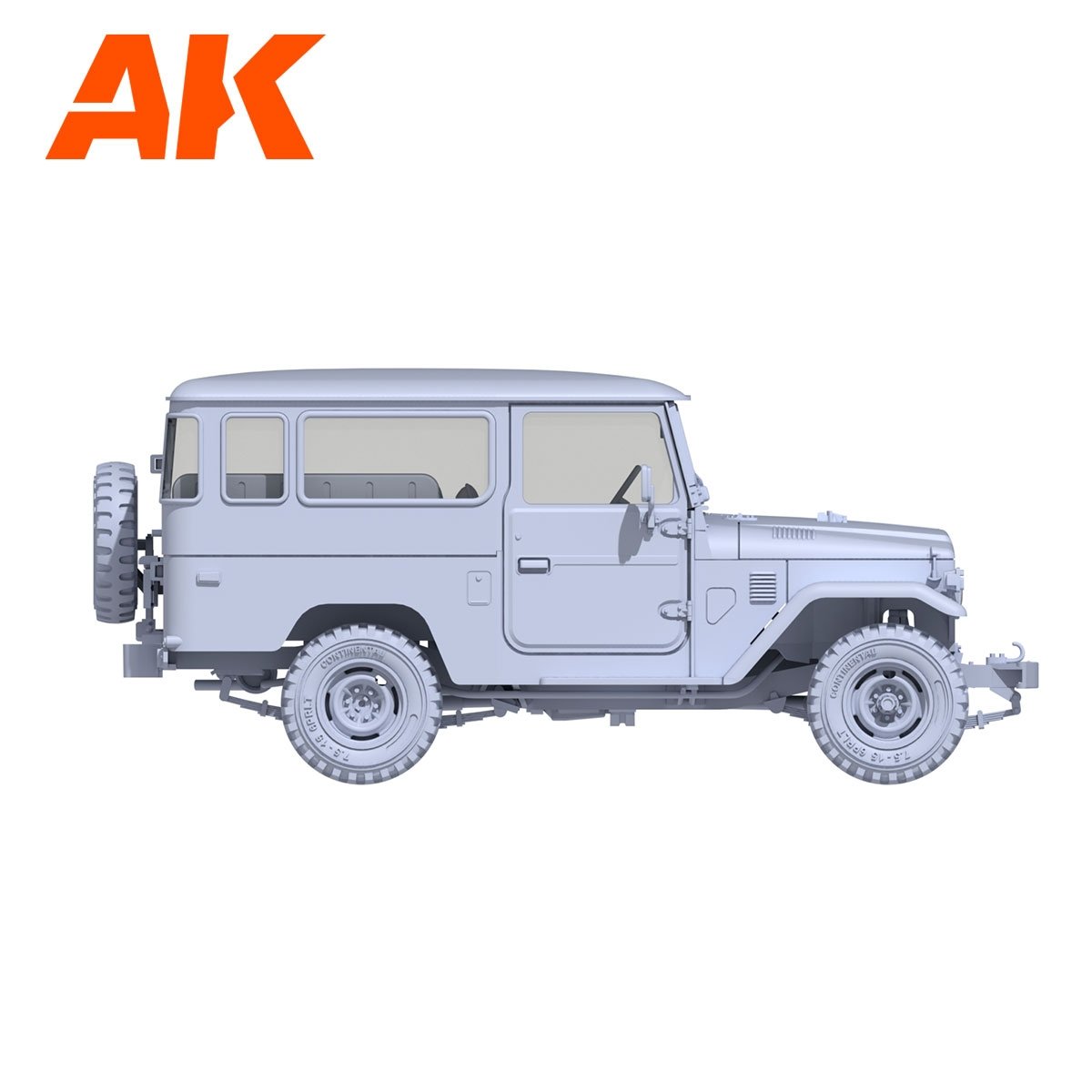 AK Interactive AK35001 FJ43 SUV WITH HARD TOP 1/35 – Bild 7