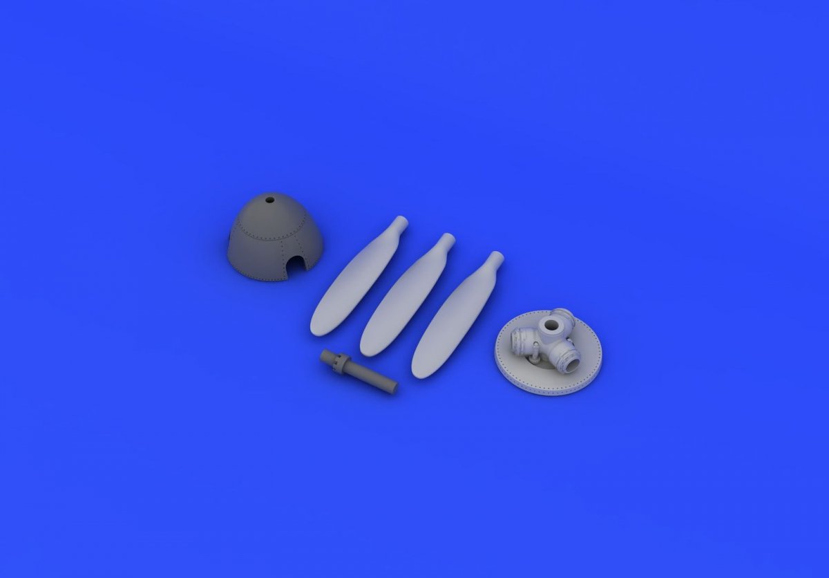 Eduard 648255 Bf 109G-6 propeller EDUARD 1/48 – imagen 5