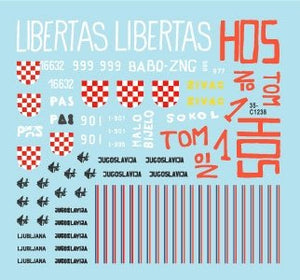 Star Decals 35-C1238 Domovinski Rat / Homeland War 1991-95. T-34/85M 1/35 – zdjęcie 3