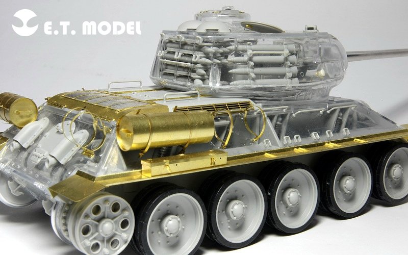 E.T. Model E35-020 WWII Soviet T-34/85 Basic (For AFV CLUB 35S56) 1/35 – Bild 5