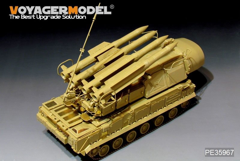 Kit de mise à niveau Voyager Model PE35967 pour le système de missiles de défense aérienne russe moderne 9K37M BUK, compatible avec PANDA PH35033 à l&amp;#39;échelle 1/35. – image 5