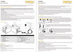 Sparmax ARISM - Mini Air Compressor With 2m Hose – imagen 3