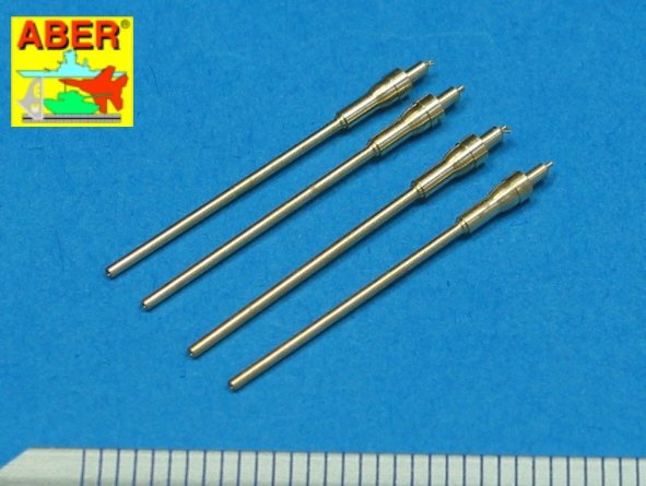 Aber A48 007 Set of 4 barrels for German aircraft 20mm machine guns MG 151/20 1/48 – zdjęcie 2