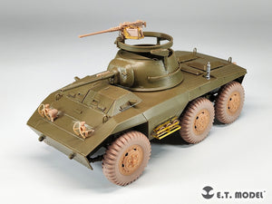 E.T. Model P35-150 U.S.Army M8/M20 Light Armored Car Sagged Wheels For TAMIYA Kit 1/35 – Bild 4